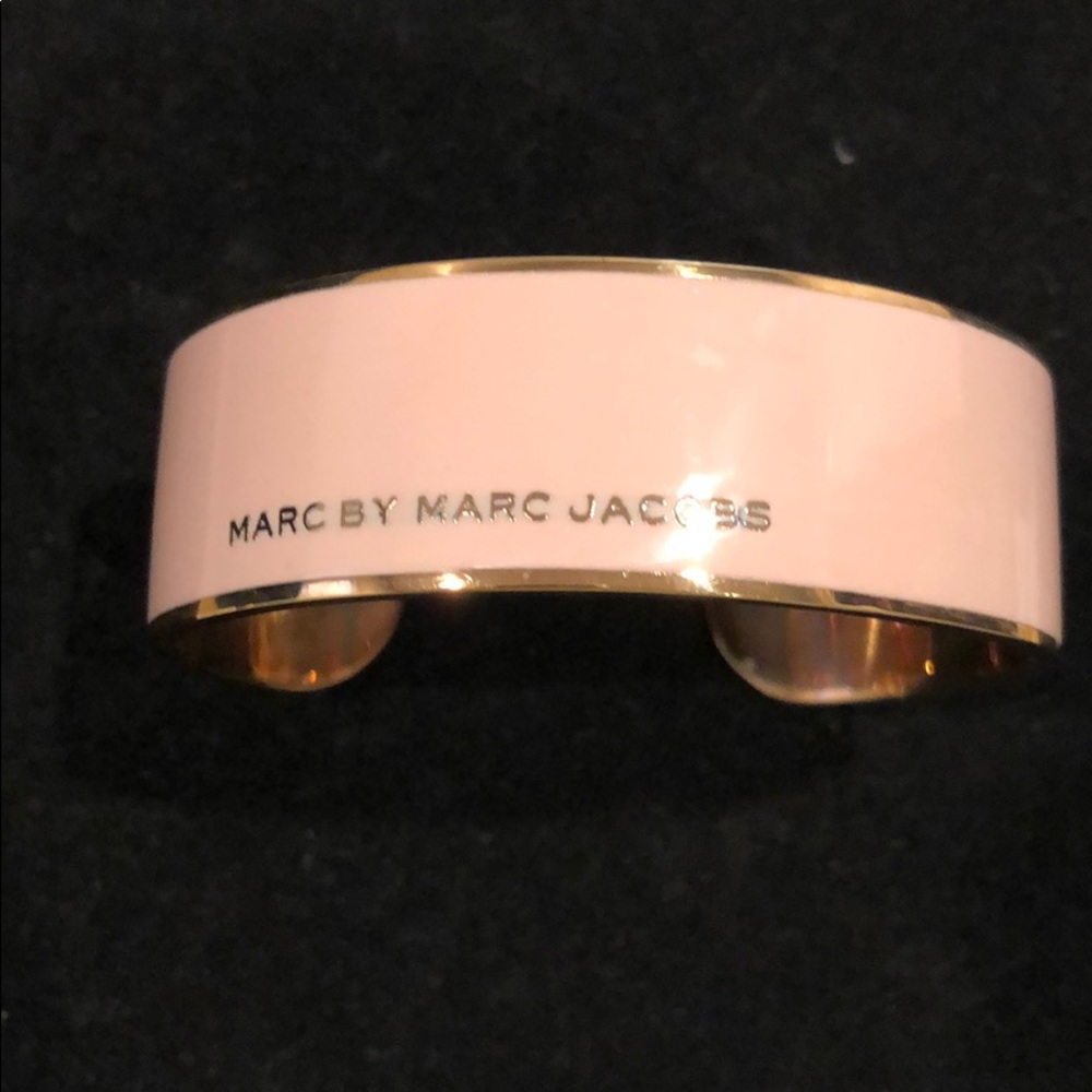 Marc Jacobs rose gold and pink bangle